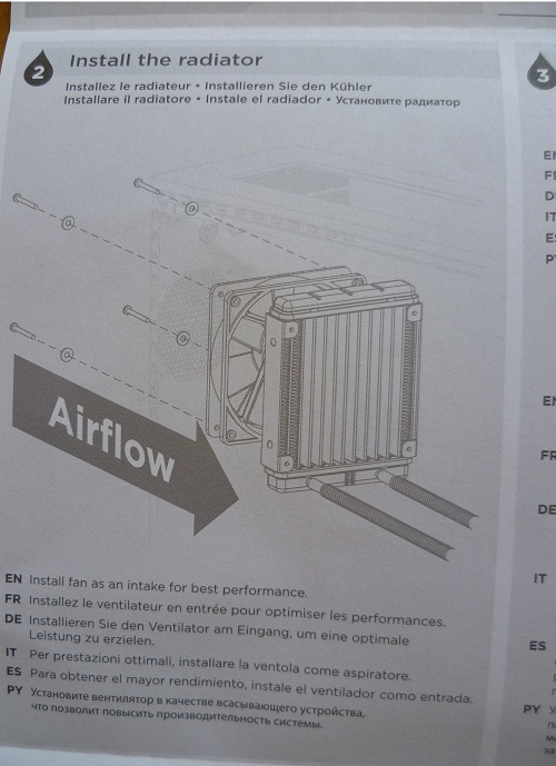 CWCH50-1 Radiator Airflow